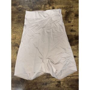 TC Fine Intimates Women's Lux Comfort Hi-Waist Boyshort 4256 Small Beige NWOT‎